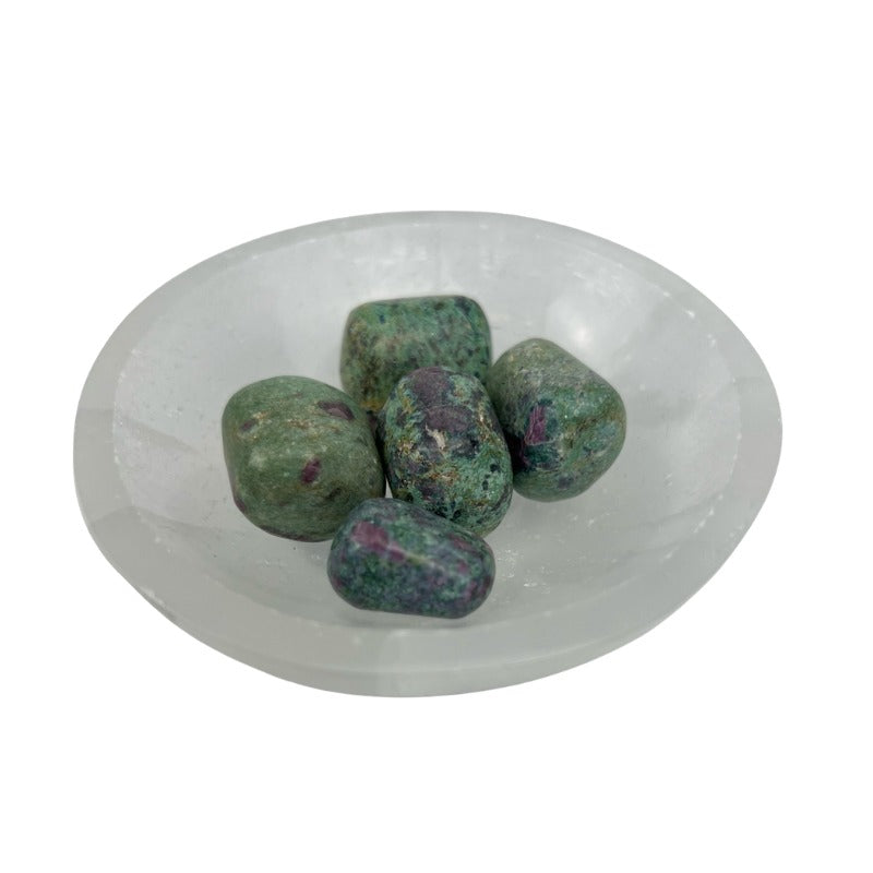 Ruby Fuchsite Tumbled Stone - 15-30 mm