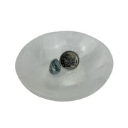 Tree & Green Moss Agate Tumbled Stone - 15-30 mm