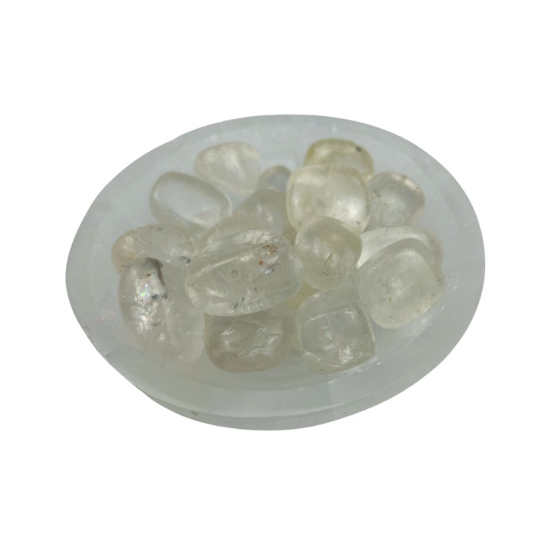 Crystal Quartz Tumbled Stone - 20-35 mm
