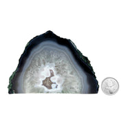 Blue Agate Slab - 3.1 x 4.8 inch