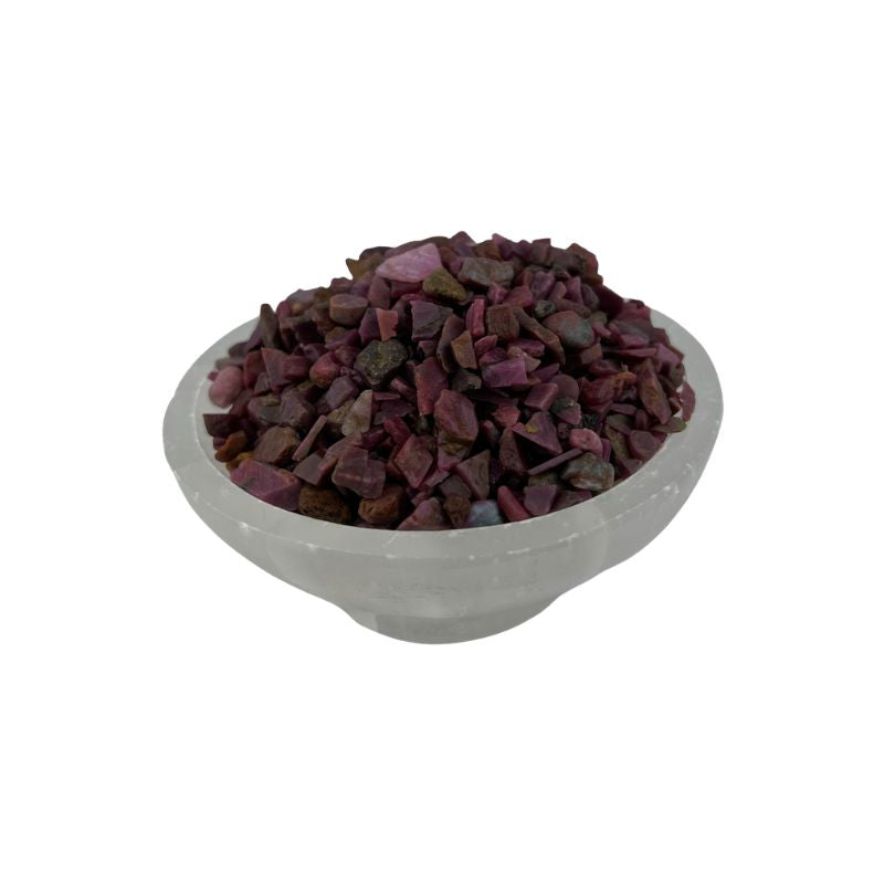 Ruby Tumbled Chips - 3-5 mm