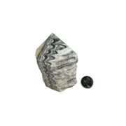 Zebra Calcite Top Polished Point - 3.5-4 inch
