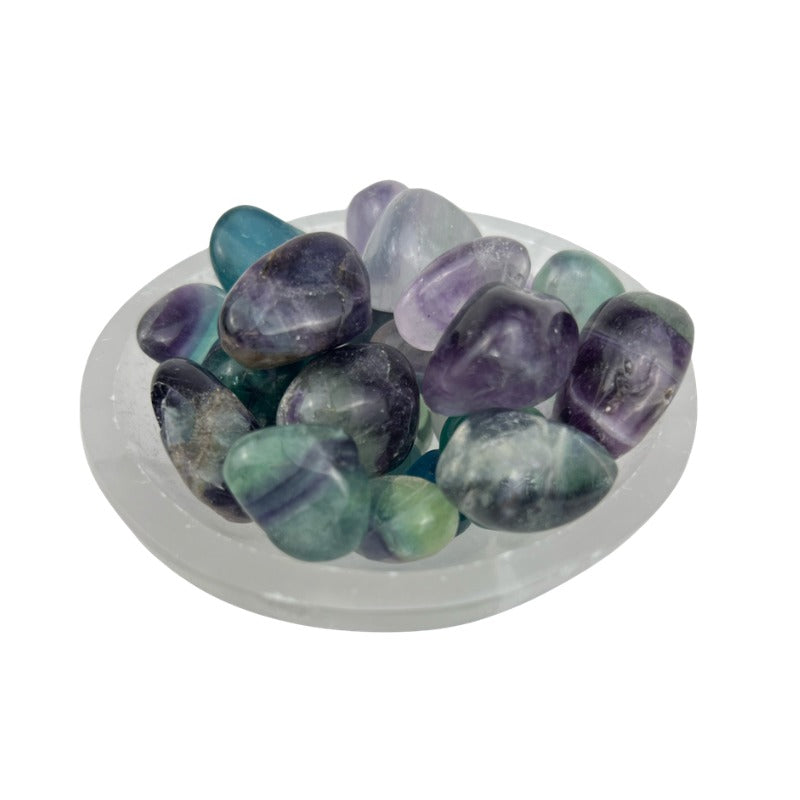 Fluorite Tumbled Stone - 15-25 mm