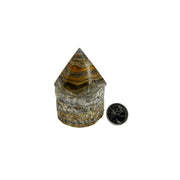 Zebra Calcite Top Polished Point - 3.0-3.5 inch