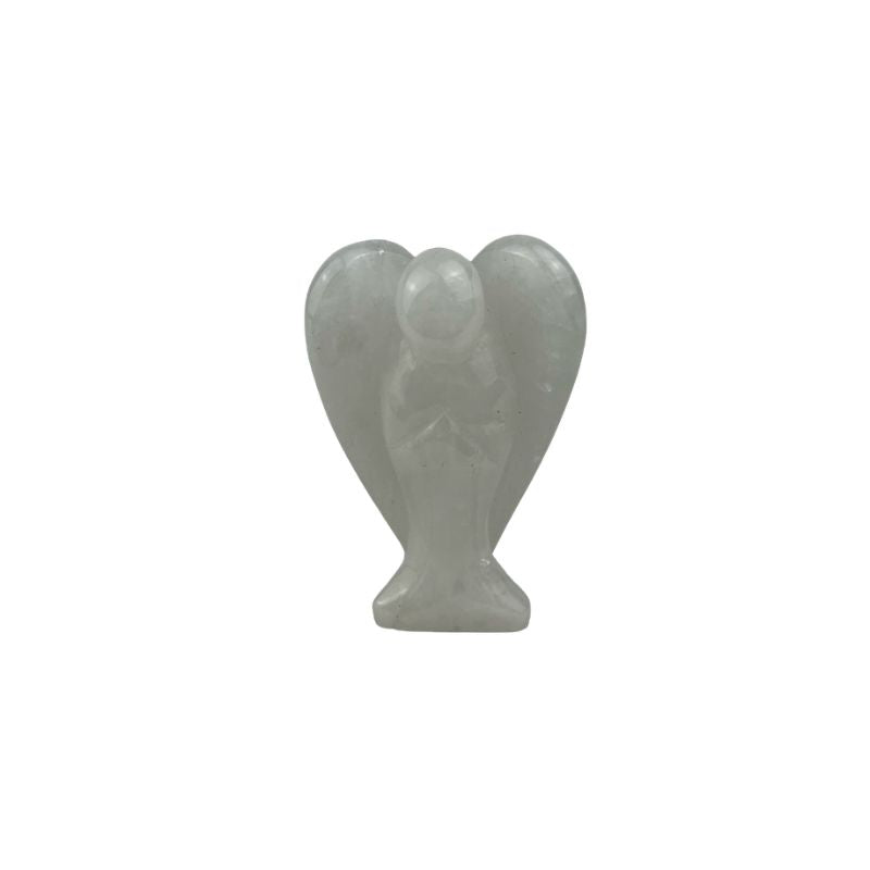 Crystal Quartz Angel Carving - 3.0 inch