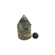 Zebra Calcite Top Polished Point - 3.0-3.5 inch