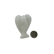 Crystal Quartz Angel Carving - 3.0 inch