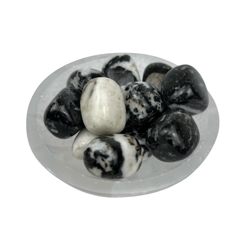 Tiger Calcite Tumbled Stone - 20-35 mm