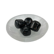 Garnet in Biotite Tumbled Stone - 20-30 mm