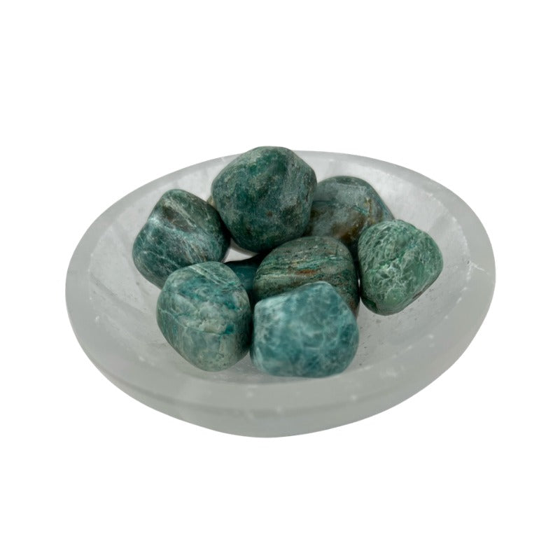 Chrysocolla Tumbled Stone - 20-30 mm