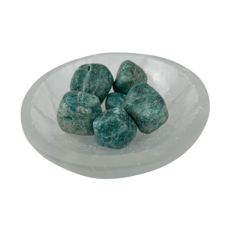 Chrysocolla Tumbled Stone - 20-30 mm