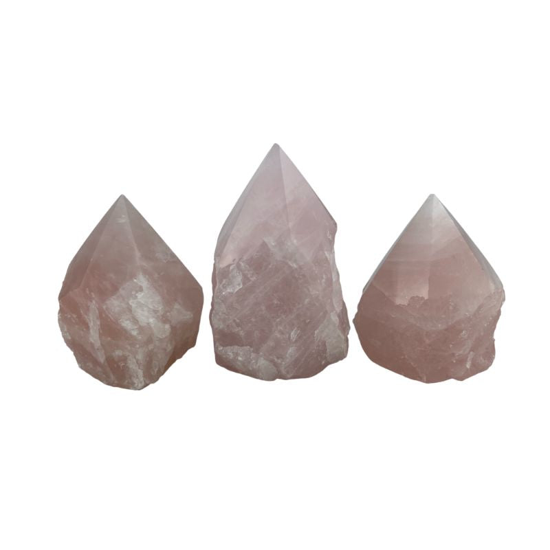 Rose Quartz Top Polished Point - 2.5-3.5 inch