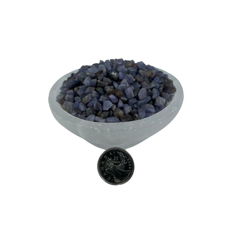 Sapphire Tumbled Chips - 3-5 mm
