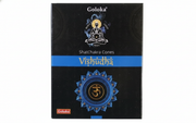 Goloka Vishuddha Throat Chakra Incense Cones (10 Cones)