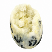 Dendritic Agate with Druse Egg - 2.25-3 inch