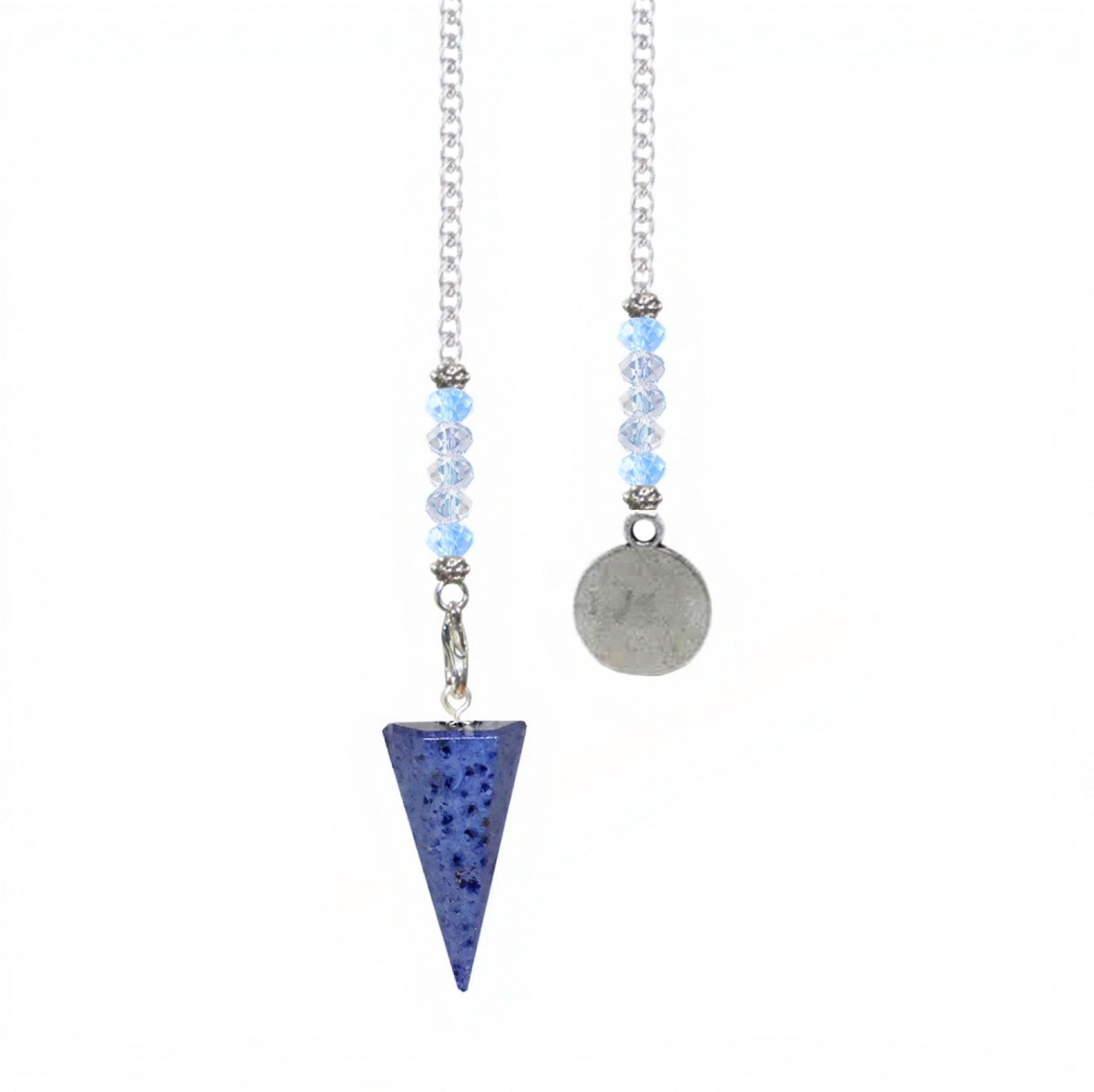 Dumortierite Hexagonal Pendulum - 10-11 inch