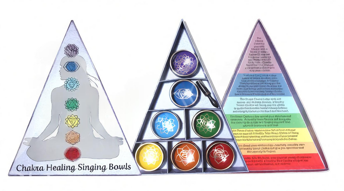 Singing Bowl Seven Chakra - 3 inch (Set of 7)