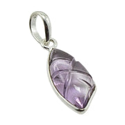 Amethyst Sterling Silver Pendant