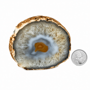 Natural Thick Agate Slice - 4.5-7.0 inch