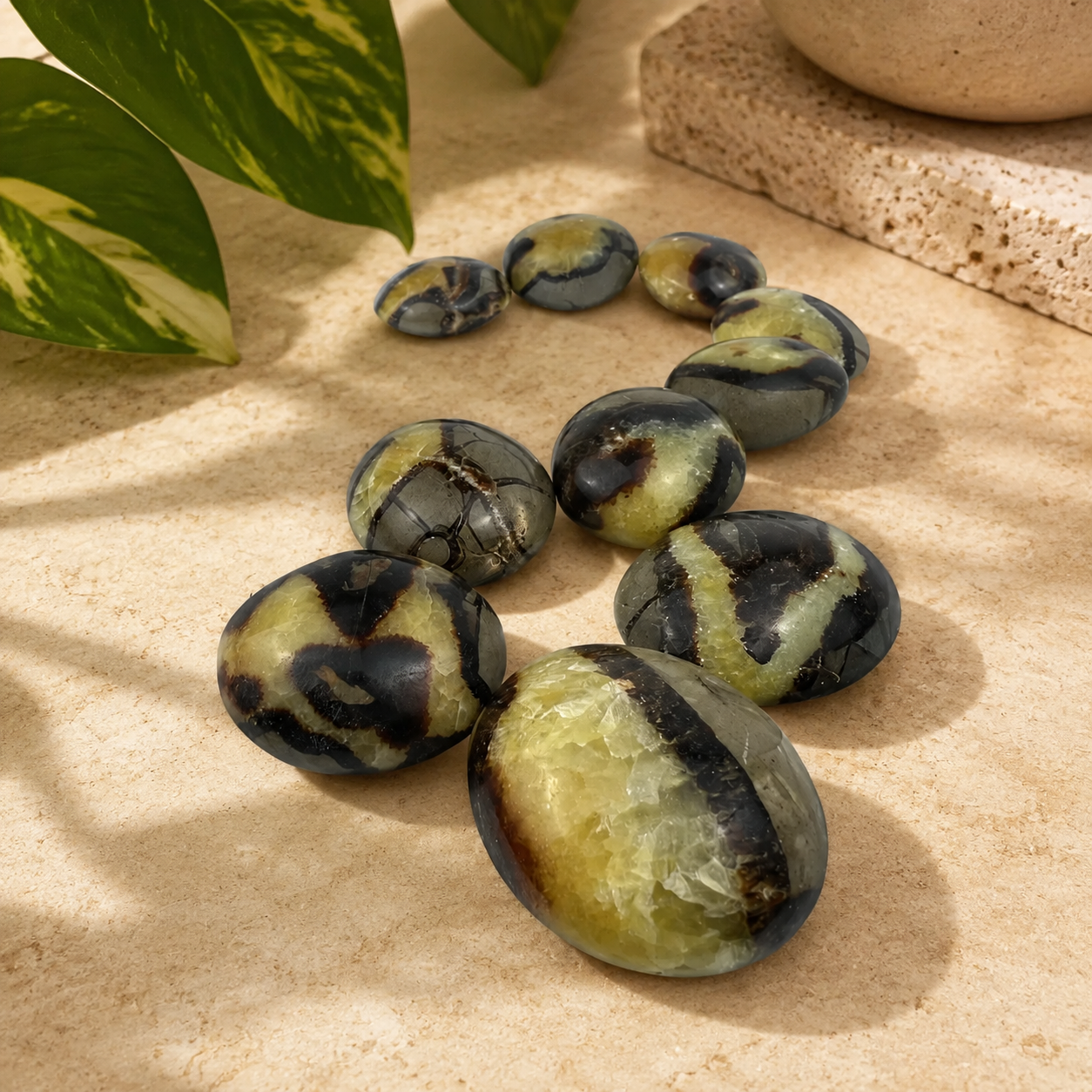 Septarian Palm Stone - 1.75-2.25 inch