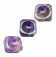 Amethyst Square Sphere Stand - 1.0 inch