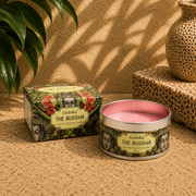 Goloka The Buddha Travel Tin Candle