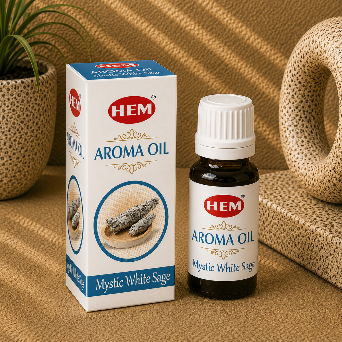 HEM Mystic White Sage Aroma Oil (10 ml)