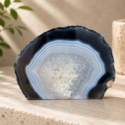 Blue Agate Slab - 5.2 x 7.6 inch