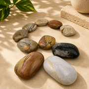 Dolomite Palm Stone - 2.25-2.5 inch