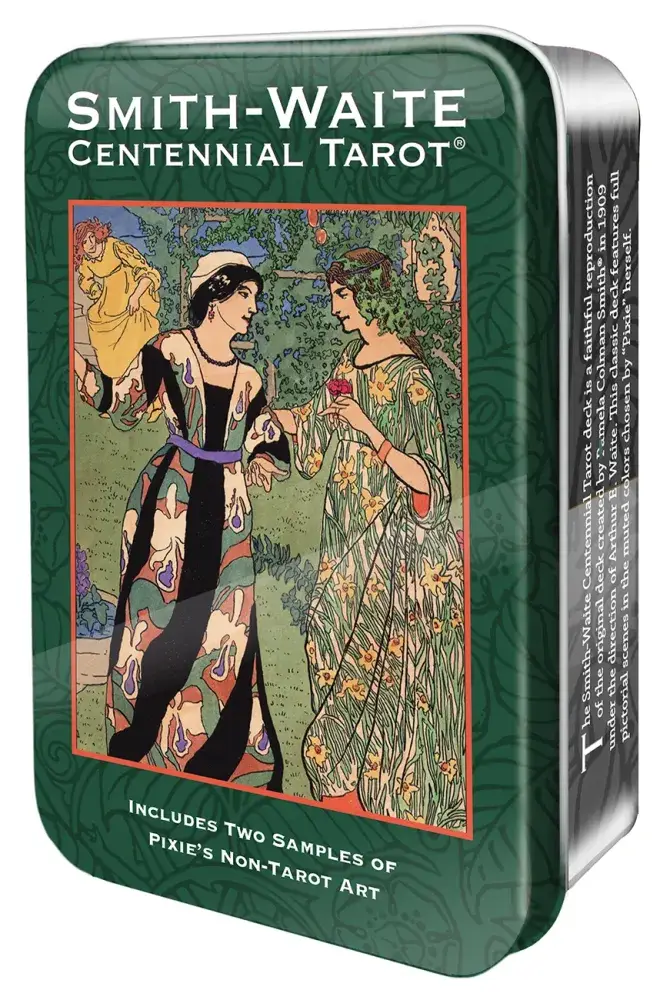 Smith-Waite Centennial Tarot Deck in a Tin