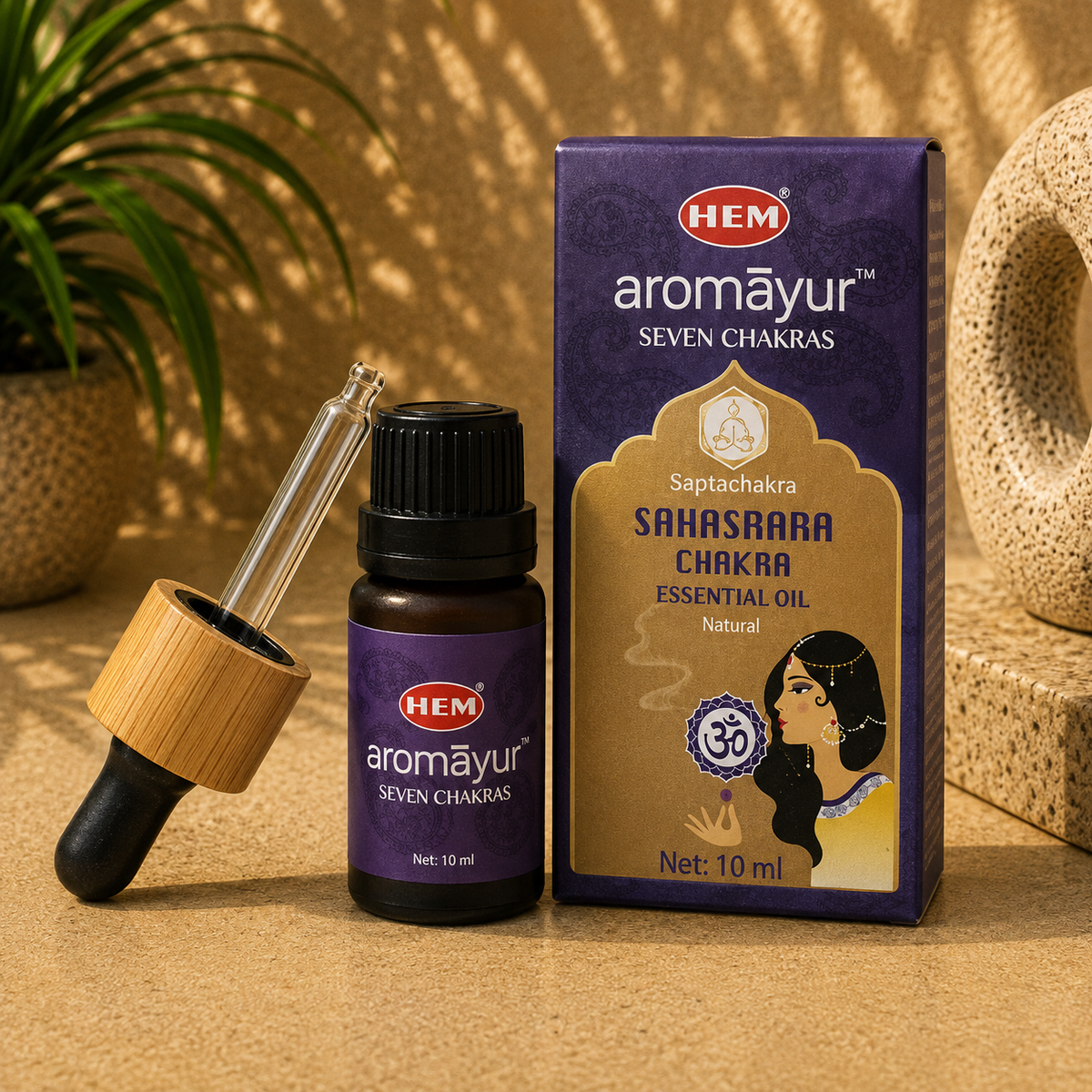HEM Crown Chakra (Sahasrara) Essential Oil (10 ml)