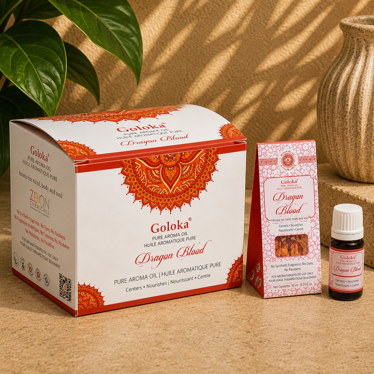 Goloka Dragon's Blood Pure Aroma Oil (10 ml)