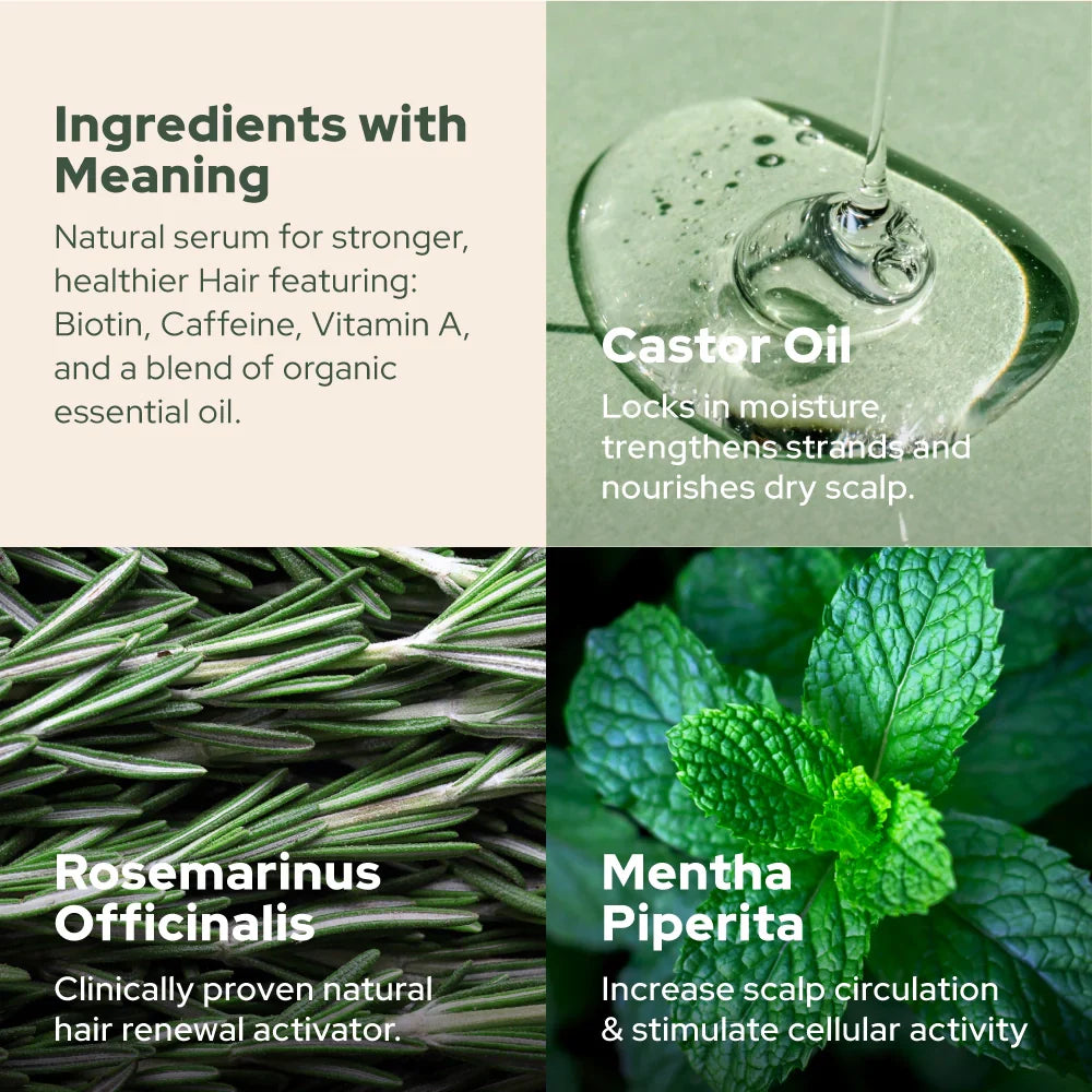 Plant of Life Rosemary & Mint Body Oil (60 ml)