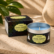 Goloka Seven Chakra Travel Tin Candle