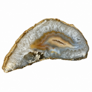 Natural Thick Agate Slice - 4.5-7.0 inch