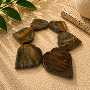 Tiger Eye Worry Stone - 1.5-1.75 inch