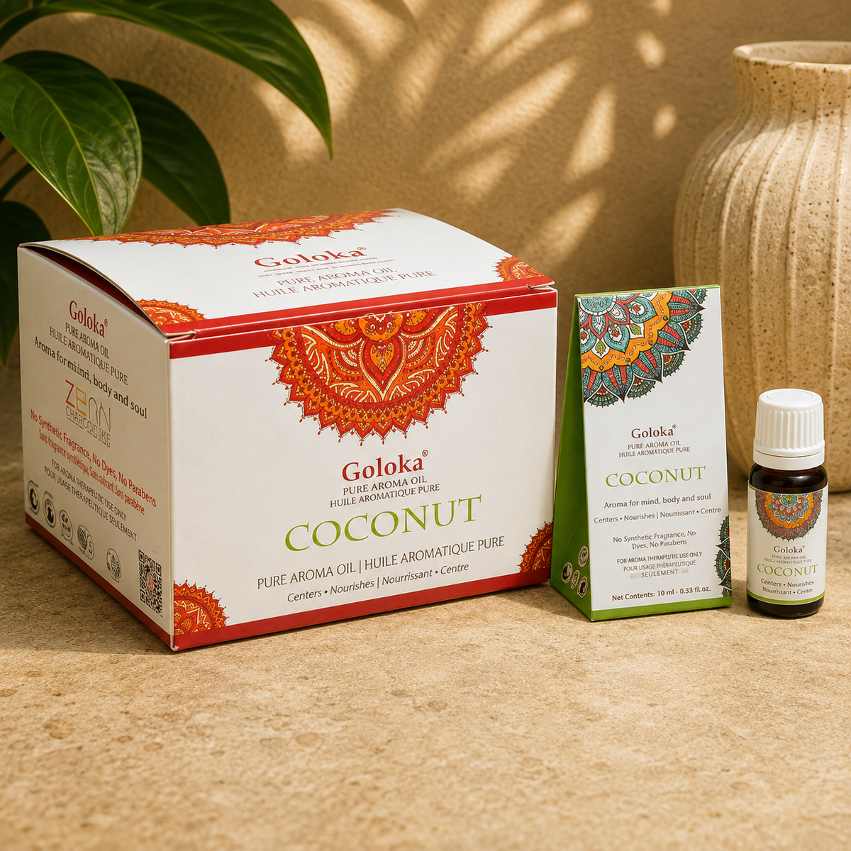 Goloka Coconut Pure Aroma Oil (10 ml)