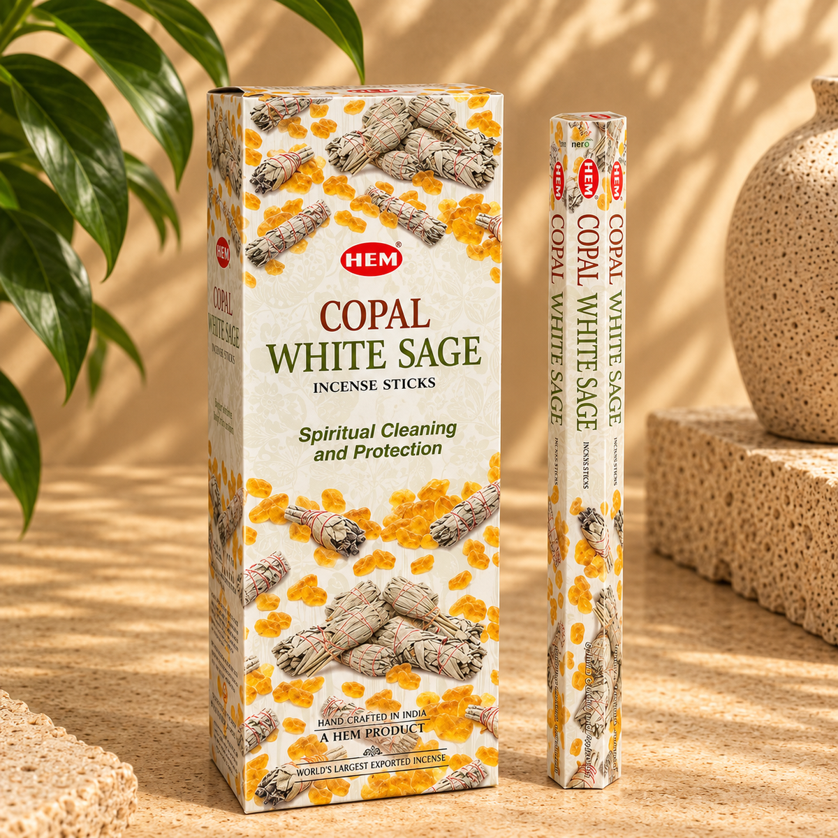HEM Copal White Sage Incense Sticks (20g)