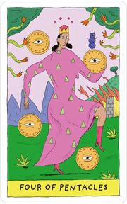 Whimsical Witch Tarot in a Tin