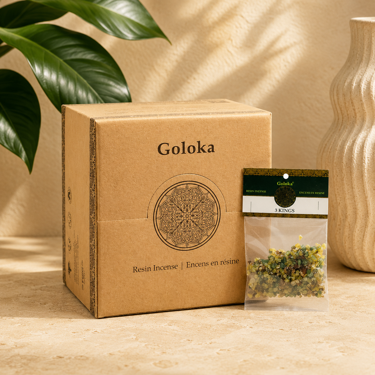 Goloka 3 Kings Resin Incense (15g)