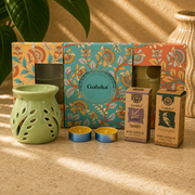 Goloka Lavender & Eucalyptus Essential Oil Gift Set (4 Piece Set)