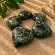Rainforest Jasper Heart - 2-2.5 inch