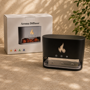 Flame Effect LED Aroma Diffuser - Black