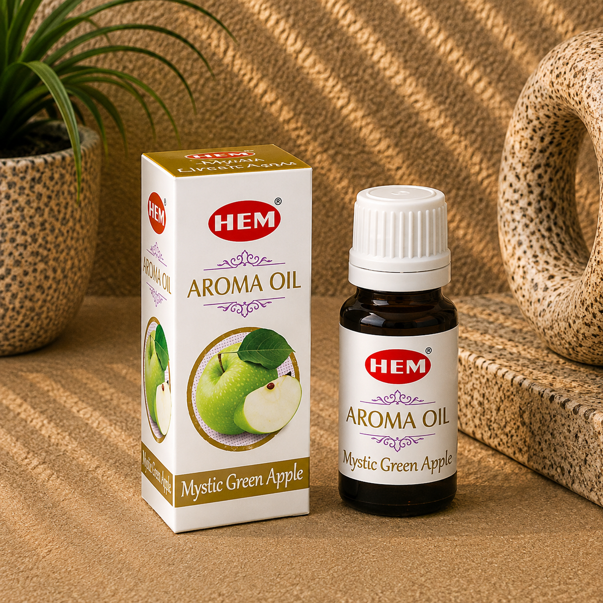 HEM Mystic Green Apple Aroma Oil (10 ml)