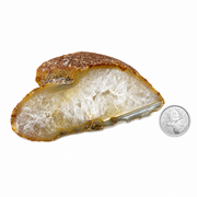 Natural Thick Agate Slice - 4.5-7.0 inch