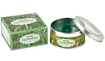 Goloka Eucalyptus Travel Tin Candle