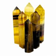 Yellow Fluorite Crystal Tower - 1.5-4.0 inch