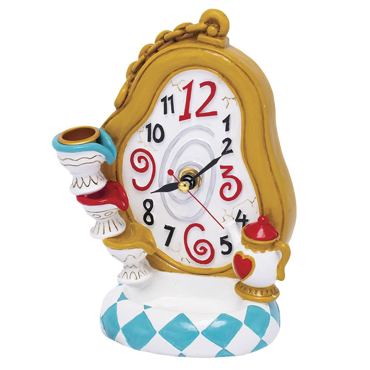 Fujima Melting Clock Backflow Incense Burner - 7 inch