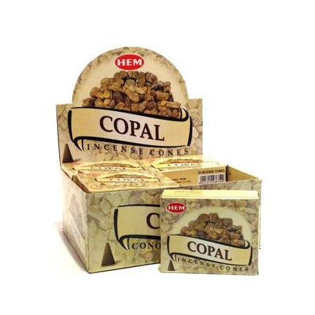 HEM Copal Incense Cones (10 Cones)