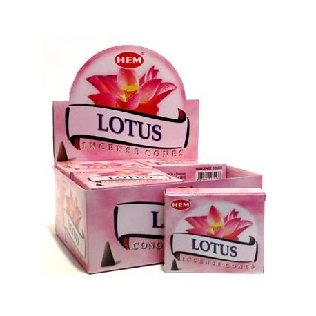 HEM Lotus Incense Cones (10 Cones)